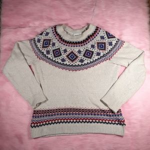 Old Navy festive sweater size m